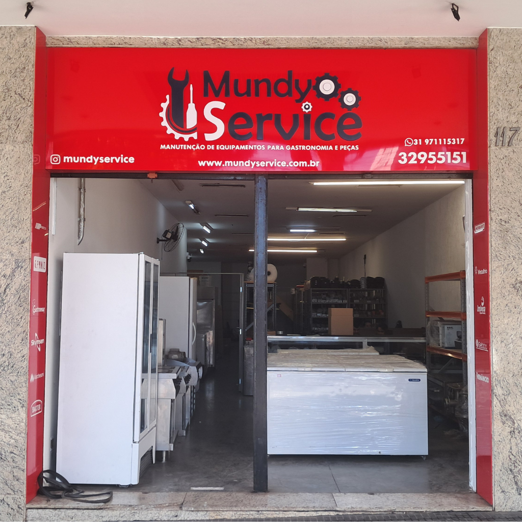 Fachada da loja Mundy Service